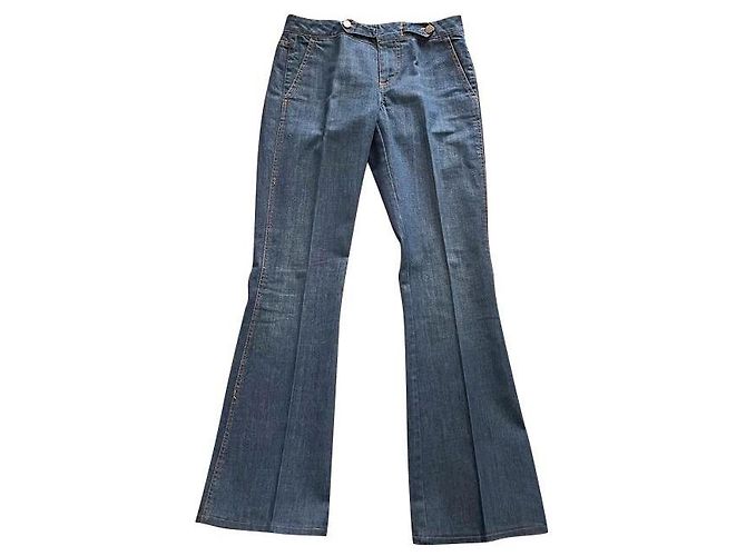 Vaqueros Marc Jacobs de algodón azul corte flare 