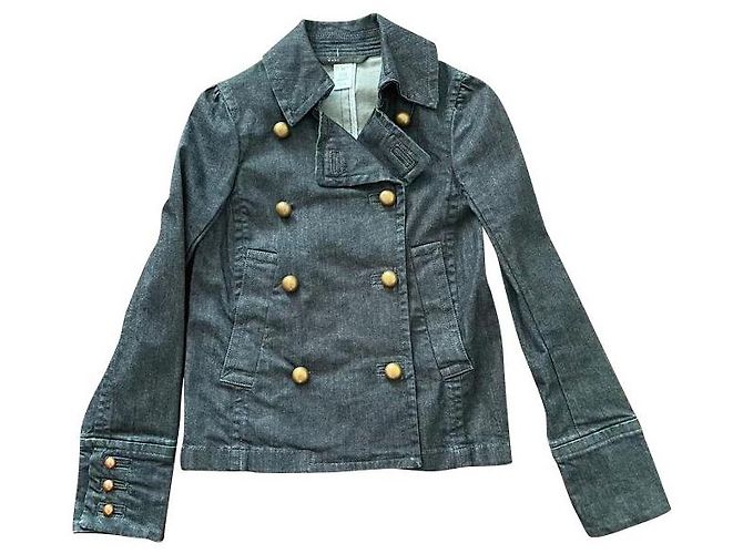 Chaquetón de jean Marc Jacobs Azul Azul oscuro