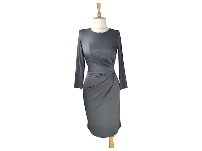 Autre Marque Dresses Grey Polyester Elastane  ref.552260