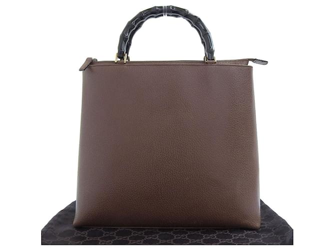 Gucci Bags Briefcases Dark brown Exotic leather  ref.552525