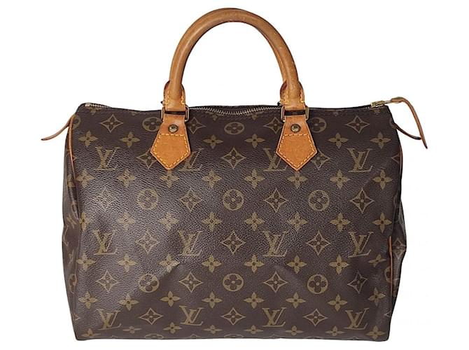 Louis Vuitton Monogram Speedy 30 Ladies, Brown, Coated Canvas