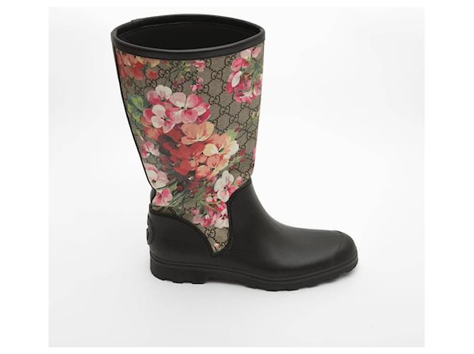 designer rain boots gucci