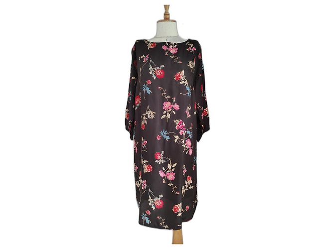Vestido Gestuz Moxie de viscose Multicor