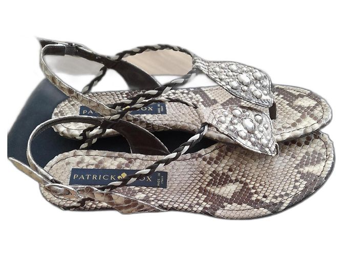 Patrick Cox Sandalen Python drucken