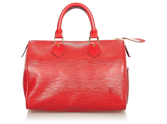 Louis Vuitton - Speedy 25 Epi Leather Red