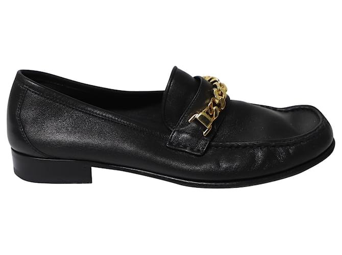 Men's Gold Chain Loafers