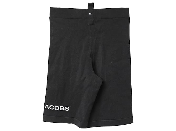 Pantalón corto Marc Jacobs The Sport en viscosa negra Negro Fibra de celulosa  ref.553934