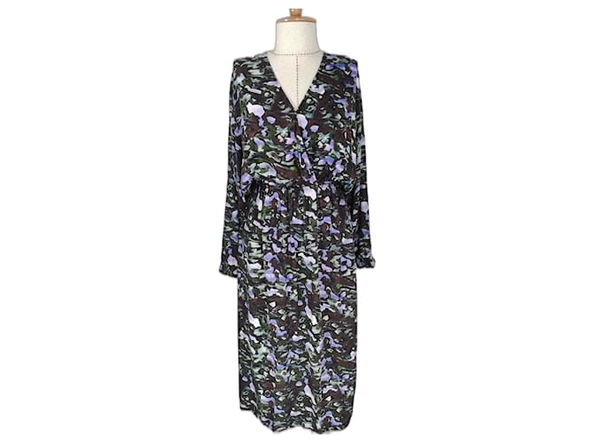 & Other Stories Robes Viscose Multicolore  ref.553980