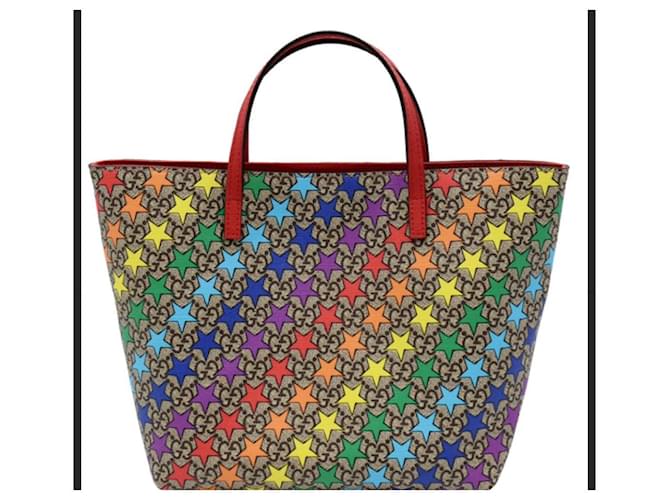 Gucci Rainbow Stars Kindertasche Mehrfarben  ref.554012