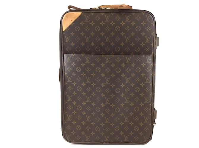 Louis Vuitton, Bags, Authentic Louis Vuitton Pegase 55 Monogram Suitcase
