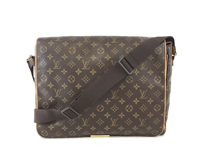 Louis Vuitton Abbesses Monogram Canvas Marrone Pelle  ref.554041