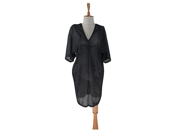 Autre Marque Dresses Black Polyester  ref.554087