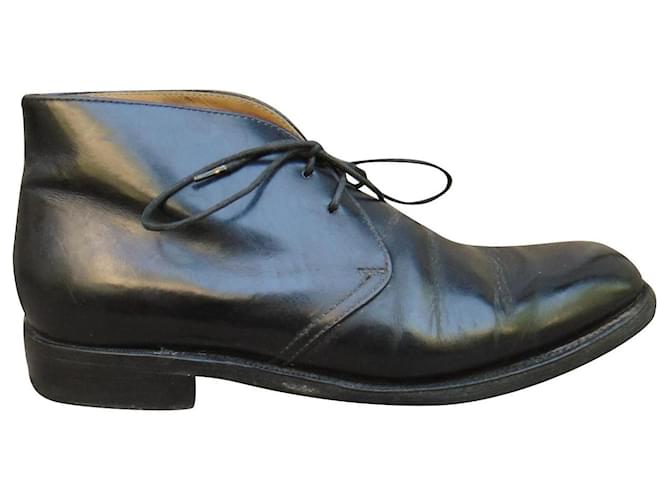 Church's Churh's p ankle boots 36,5 Black Leather  ref.554089