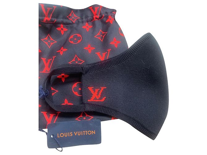 Louis Vuitton Mask Black Polyamide