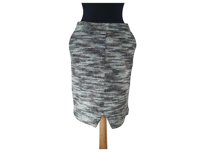 Saia Ola Designers Remix Cinza Multicor