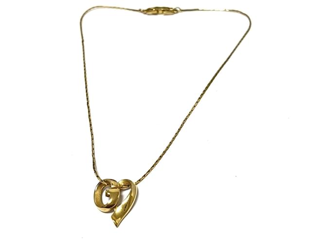 Colar Givenchy Dourado Metal  ref.554640