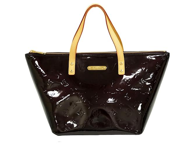 Louis Vuitton Bellevue Brown Patent leather  ref.554748