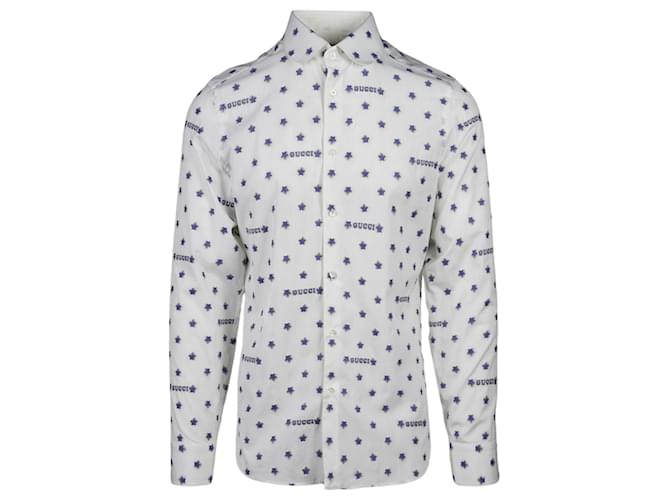 Gucci Tailored Star Shirt Multiple colors Cotton  ref.555467