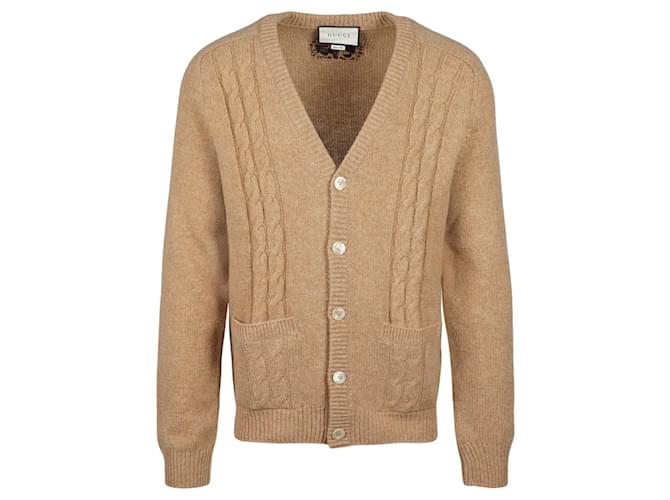 Gucci Long Sleeve Cardigan Multiple colors Wool  ref.555568