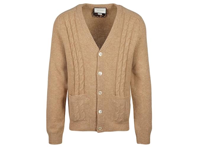 Gucci Long Sleeve Cardigan Multiple colors Wool  ref.555602