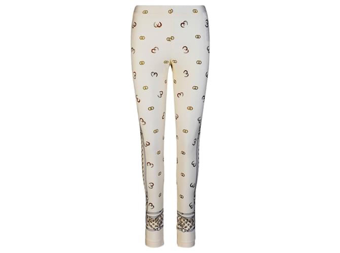 Pantaloni scintillanti di Gucci Bianco  ref.555790
