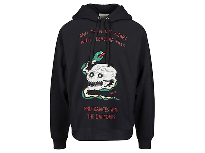 Gucci discount skull hoodie