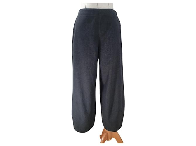 Autre Marque Pants, leggings Grey Wool  ref.556270