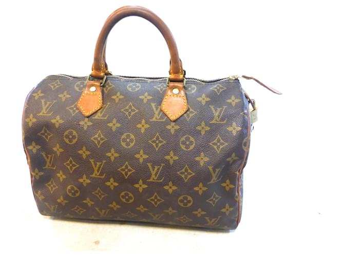 Louis Vuitton Speedy 30 Monogram Brown Leather ref.556288 - Joli Closet