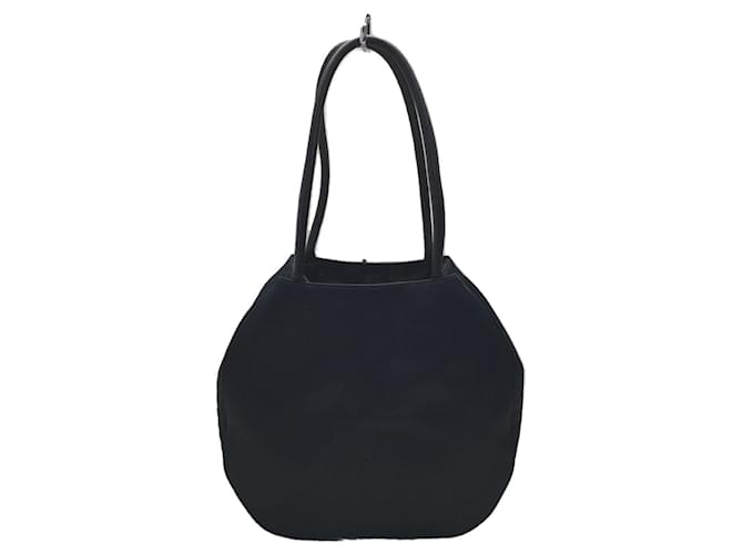 [Used] YVES SAINT LAURENT ◆ Tote bag / Handbag / Stitch / Quilting / Navy blue / Logo / NVY  ref.556301