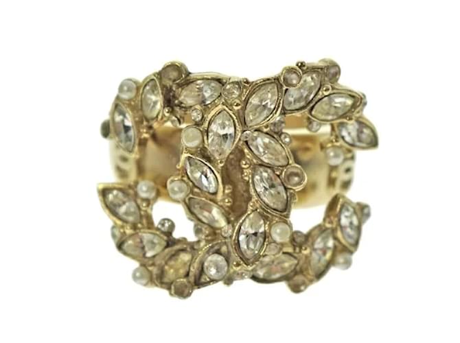 Chanel Ringe Golden Metall  ref.556507