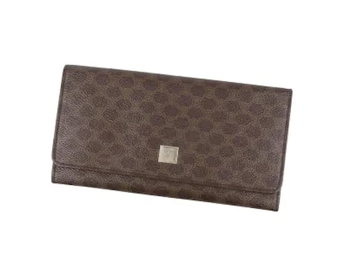 Céline Purses, wallets, cases Brown Leather  ref.556744
