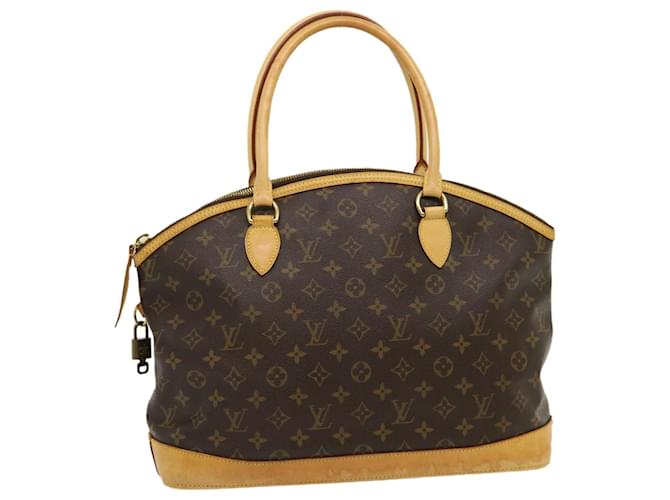 Louis Vuitton Lockit Brown Cloth  ref.557210