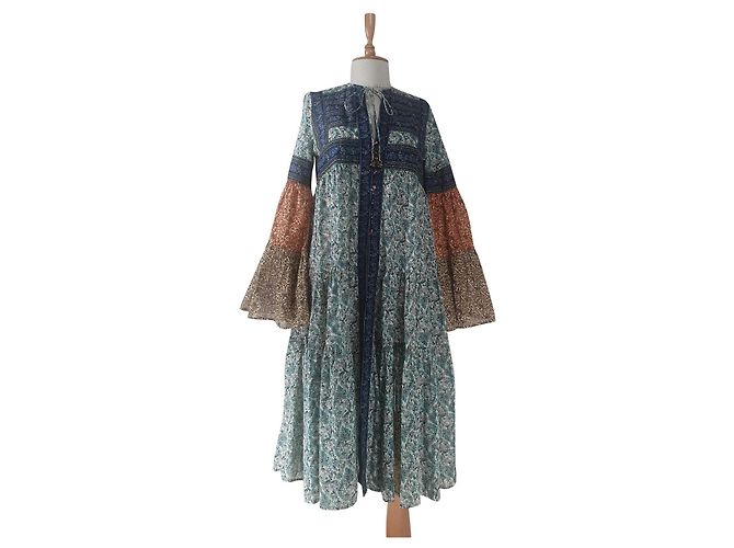 Blazer Kimono Free People de Algodão Multicor