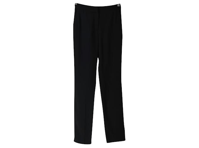 Alberta Ferretti Pants, leggings Black Viscose Acetate  ref.557997
