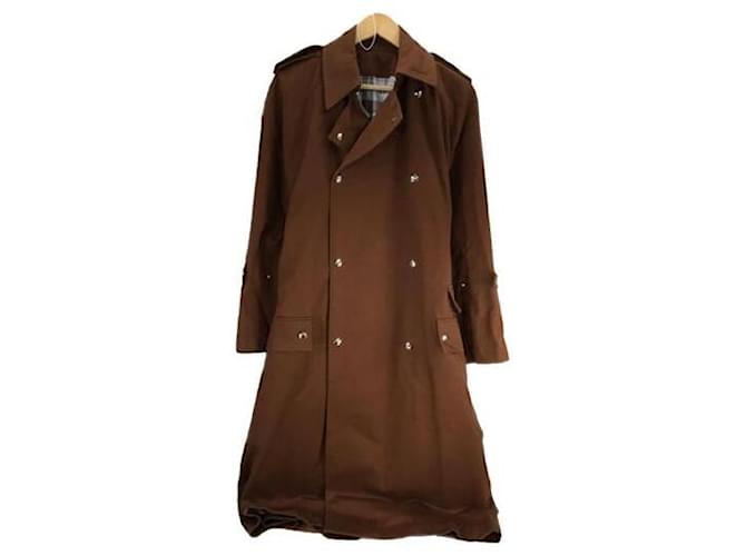 Acne Men Coats Outerwear Brown Cotton  ref.558242