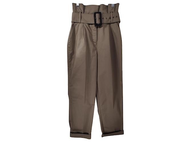 Ba&Sh Un pantalon, leggings Coton Kaki  ref.558310