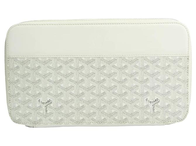 Goyard Clutch bag White Cloth ref.558935 - Joli Closet