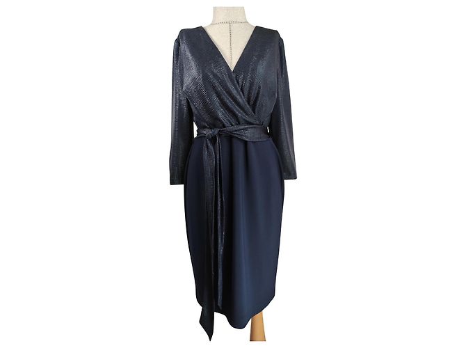 Ralph Lauren Black Label Kleid Blau
