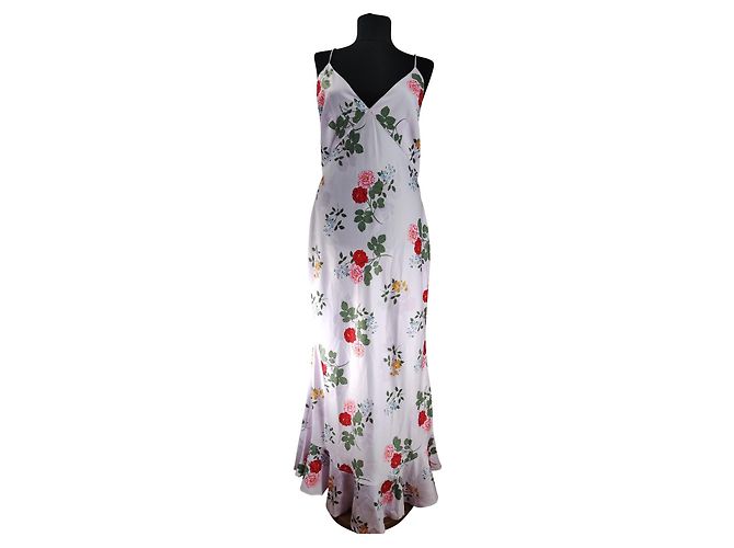 Autre Marque Keepsake Blumenkleid Lila Mehrfarben