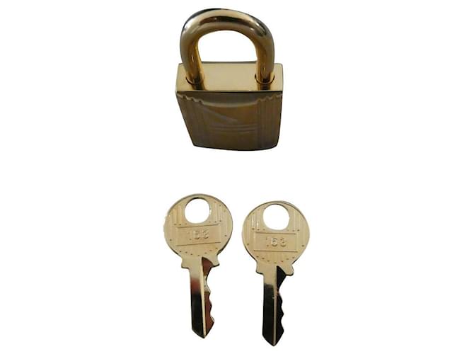 hermès padlock in golden steel for kelly birkin bag NEW in blister Gold hardware  ref.559079