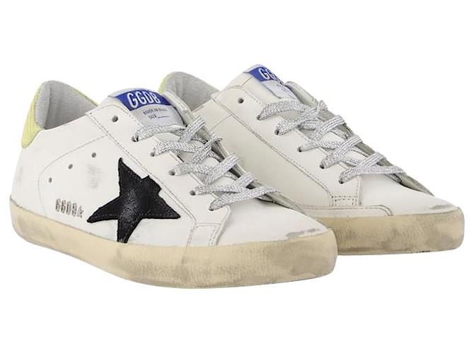 Golden Goose Deluxe Brand Super-Star sneakers white/green