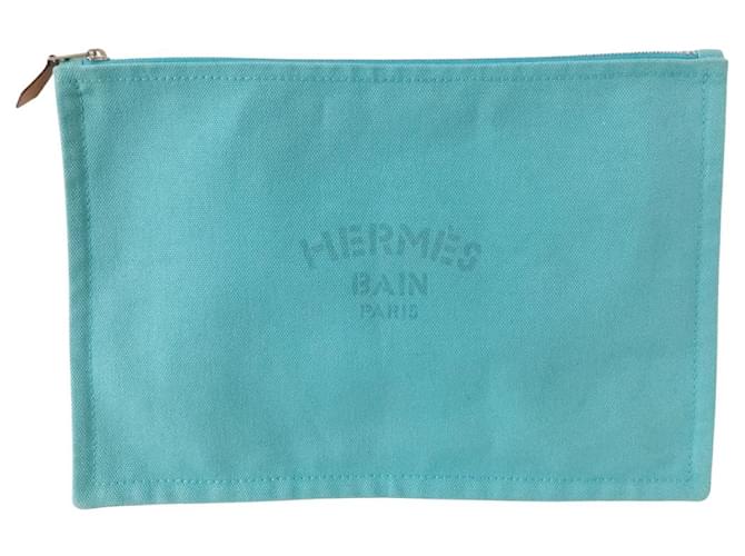 Hermès -- Blue Cloth  ref.559860