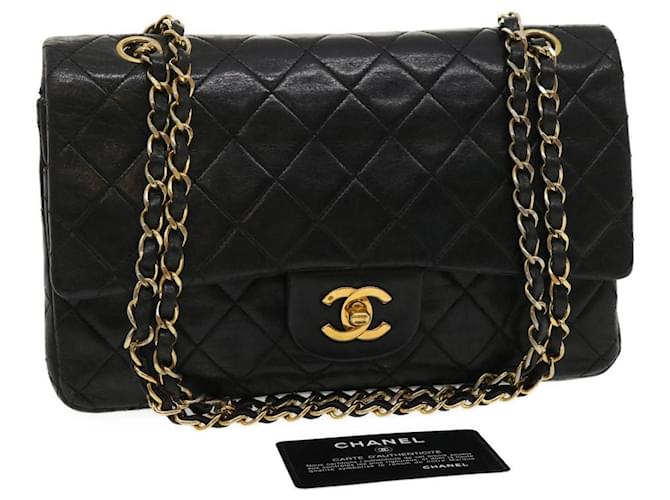 Chanel Timeless Black Leather  ref.559862