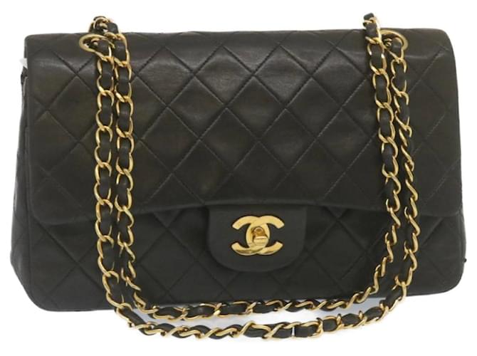 Chanel Timeless Black Leather  ref.559951