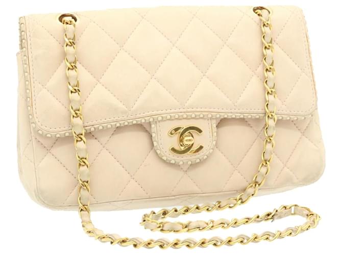 Timeless Chanel senza tempo Beige Vitello simile a un vitello  ref.559959