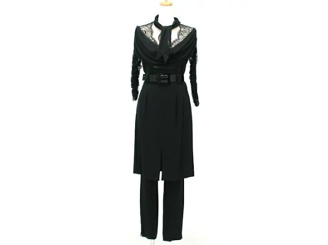 Chanel completo pantalone Nero