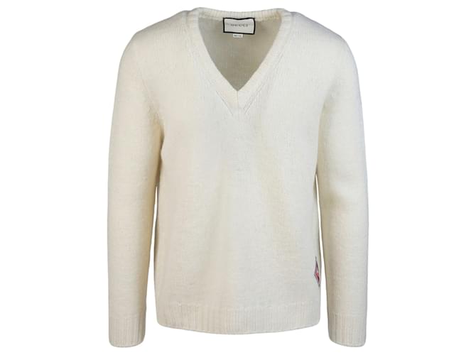 Gucci V-neck sweater Multiple colors Wool  ref.560754