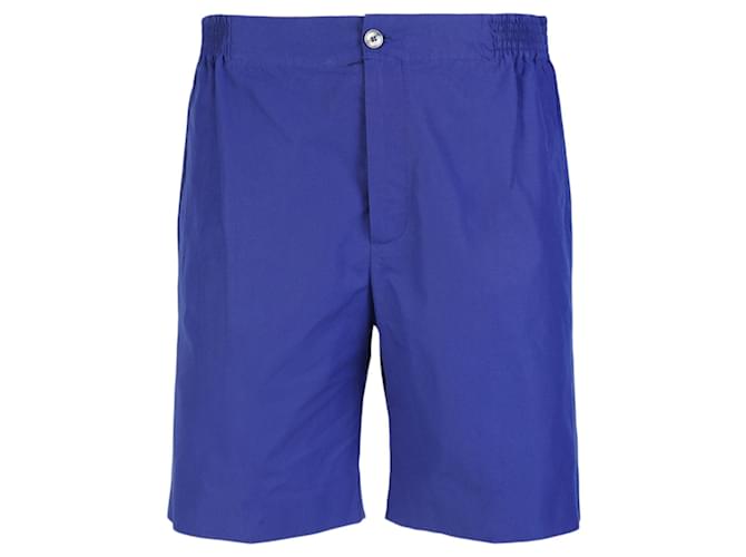 Gucci Shorts mit Bund Blau Baumwolle  ref.560943