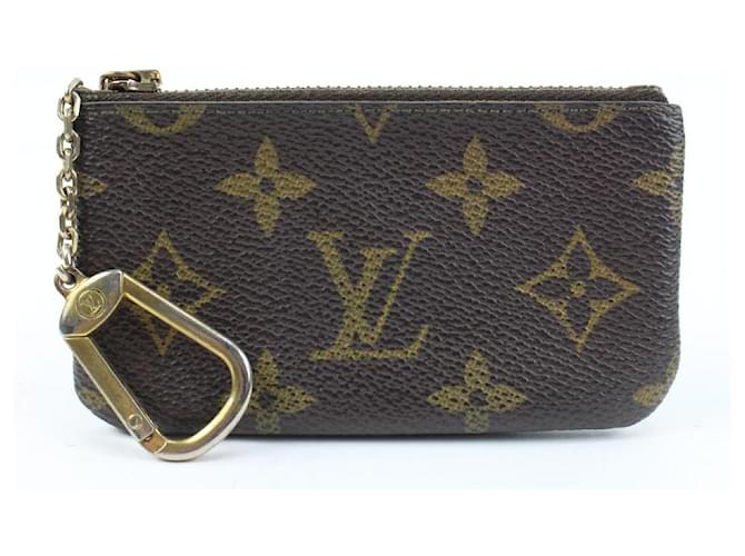 Louis Vuitton Monogram Key Pouch Pochette Cles  ref.561023