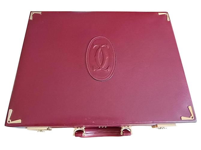 Cartier must-haves Gold hardware Leather  ref.561117